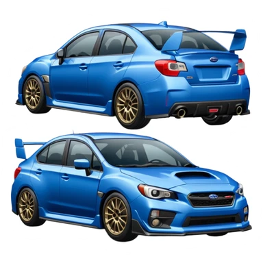 Subaru sti sticker