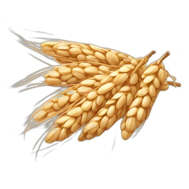 three oats grains sticker