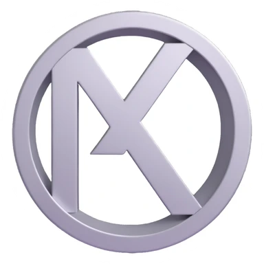 3D circular pattern, silver, stylized letter A, Acura style, without brand name sticker