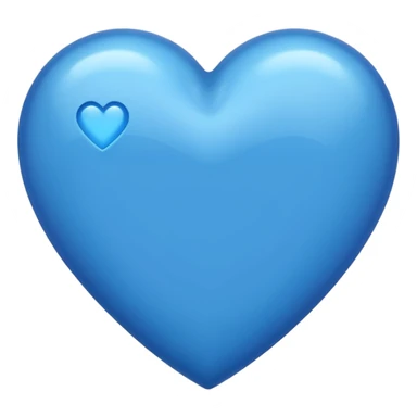 blue heart sticker