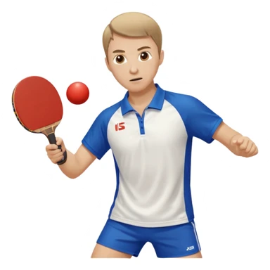 Tischtennisspielerin echt sticker