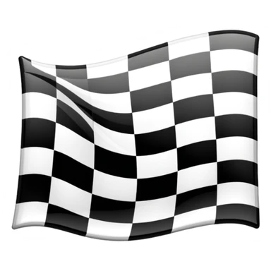 sorayama Chequered flag sticker