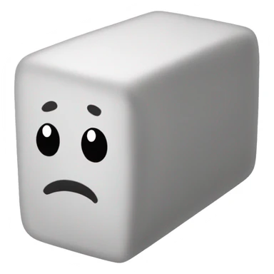 Pencil eraser sticker