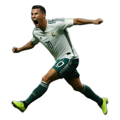 ronaldo celebration sticker