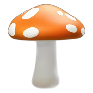 Mushroom in blender sticker