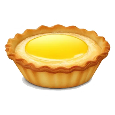 Egg tart sticker
