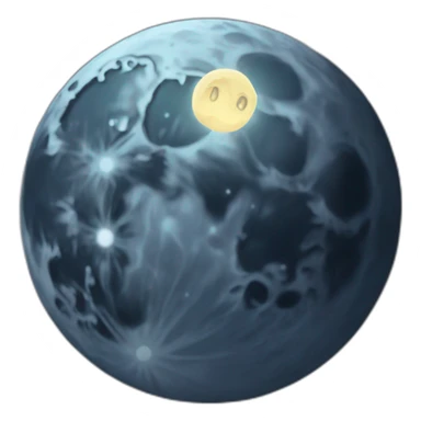 Fusée qui va vers la lune sticker