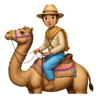 Ride on Camel sticker