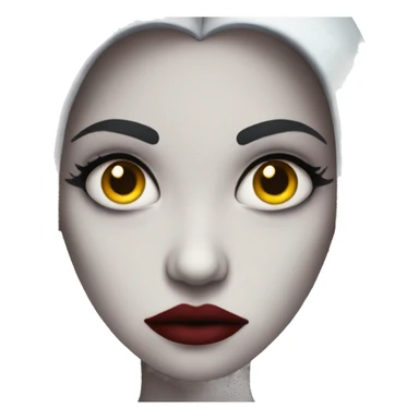 Sad vampire queen sticker