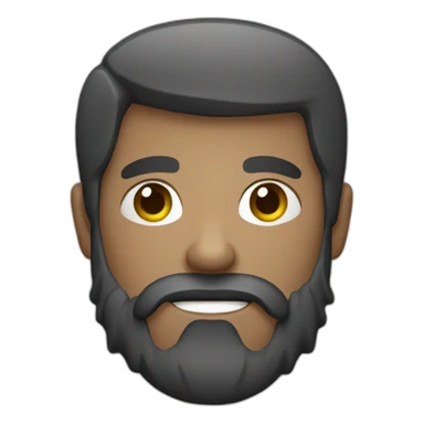 Bearded guy woth camera sticker