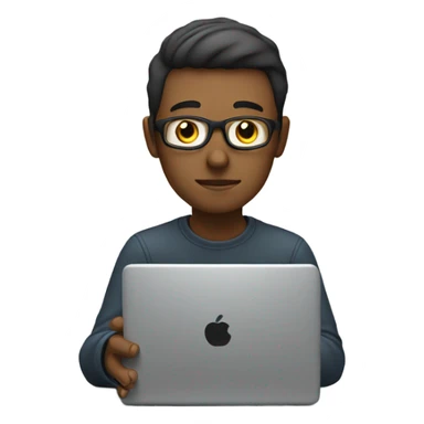 Person coding sticker