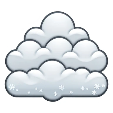 snow skies sticker