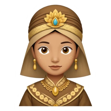 pakaian adat jogja (beskap dan blangkon) sticker