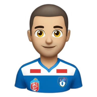 Zinedine Zidan caresse la coupe du monde sticker