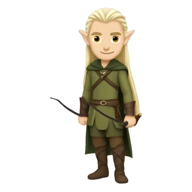 Legolas sticker