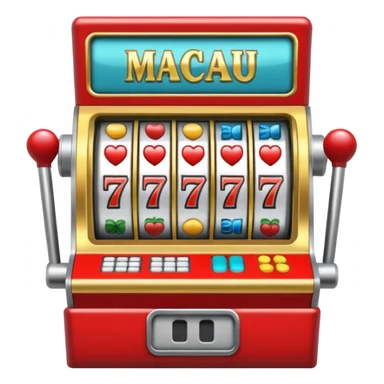 Slot machine, macau, thailand sticker