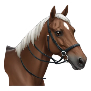 race horse sticker
