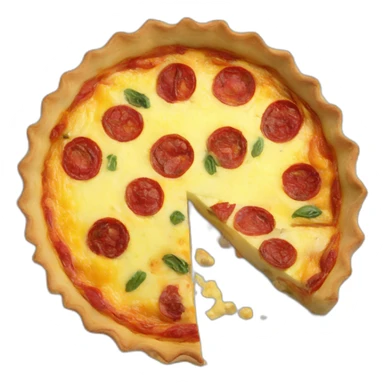 Quiche apéritif sticker