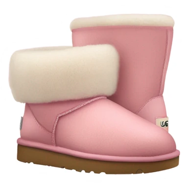 Pink uggs sticker