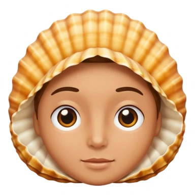 Human stuffed shell sticker