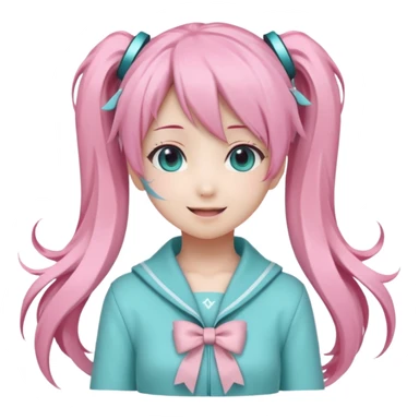Hatsune miku sakura sticker