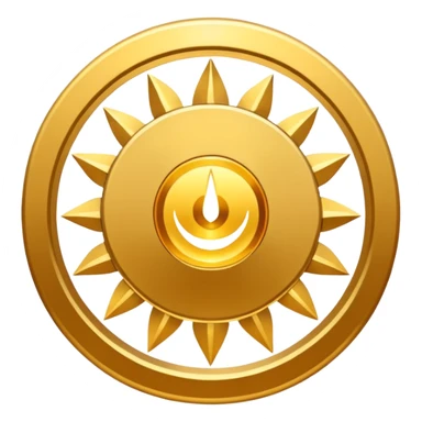 Sudarshan chakra sticker