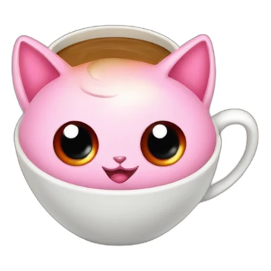 red eyed jiglypuff with coffee sticker