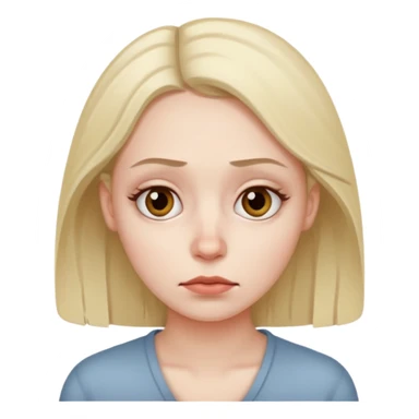 Cara aburrida  sticker