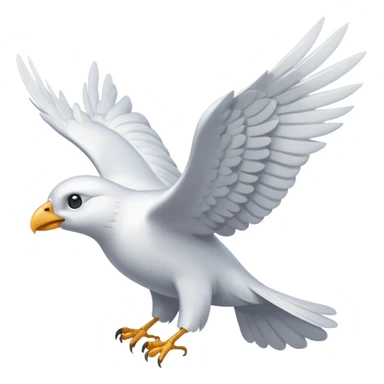 bird as a plane sticker