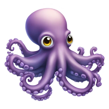 The most real blue octopus you can create sticker