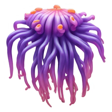 sea anemone sticker