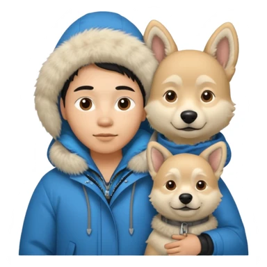Inuits dog
 sticker