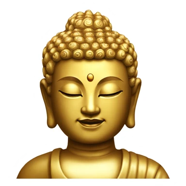 Golden Buddha  sticker
