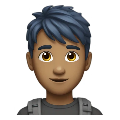 Boy trop lyon city in France  sticker