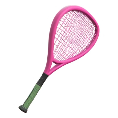 Raqueta de pádel rosa aestethic sticker