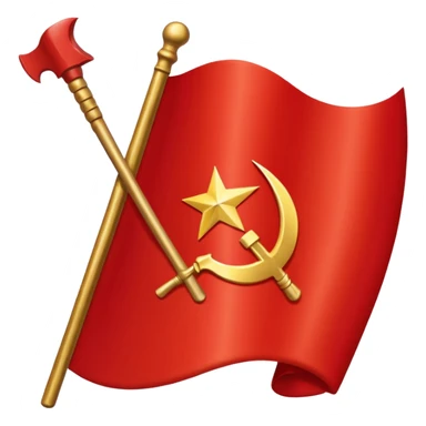 Soviet union flag sticker