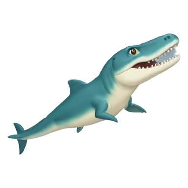 Mosasaur sticker