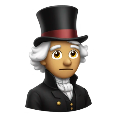 Me as Scrooge sticker