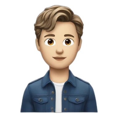 Ansel Elgort baby driver sticker