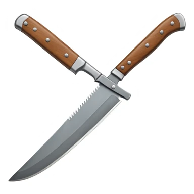 machete golok style  sticker