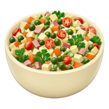 Olivier salad sticker