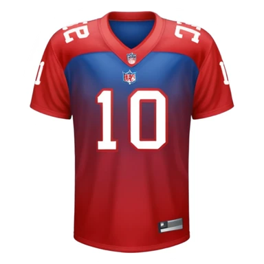 shirt nfl blue (#00A3E0) and red (#F9423A) sticker