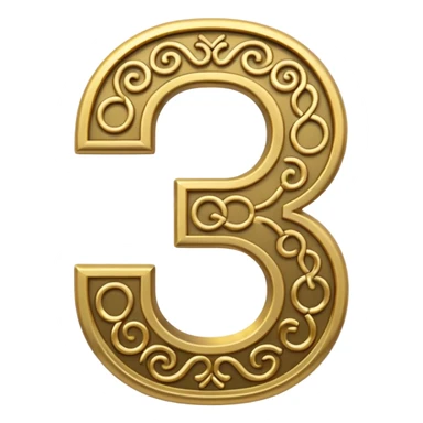 number 20 symbol sticker