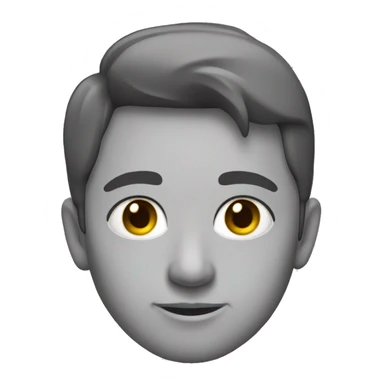 Harmaa sydän sticker