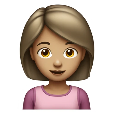 Girl playing ipad sticker