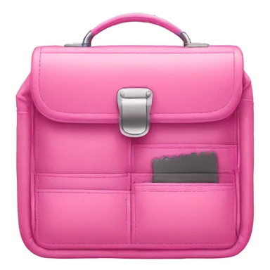 Bag Organizer pink sticker
