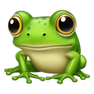 Retarder frog  sticker