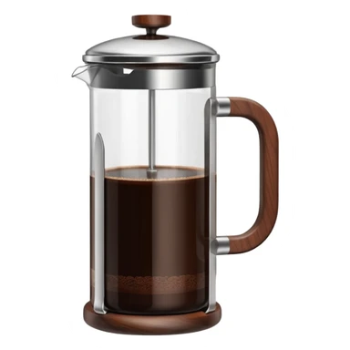 French Press sticker