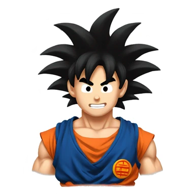Goku emoji sticker