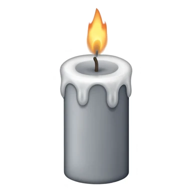 Candel with no flame 🔥 only smoke sticker